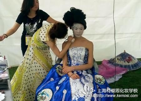 2012世界人体彩绘大赛 中国参赛团首批精彩图片